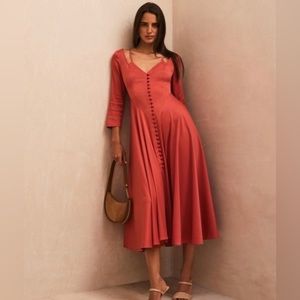 Cult Gaia Kiara Dress in Chili. Size U.S. S (fits true) BRAND NEW with tags!
